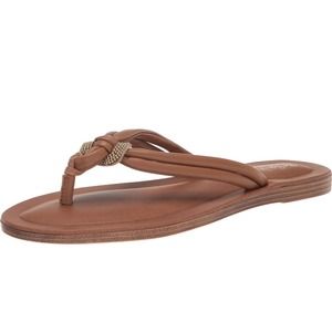 Bella Vita Women's Zev-Italy Flat Sandal - Trendy Knotted Design, Italian-Made